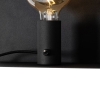 Moderne wandlamp zwart magnetisch verstelbaar - muro