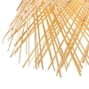 Oosterse buiten vloerlamp bamboe ip44 - carlos