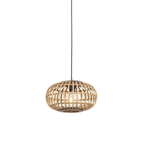 Oosterse hanglamp bamboe 32 cm - Amira