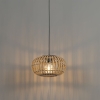 Oosterse hanglamp bamboe 32 cm - amira