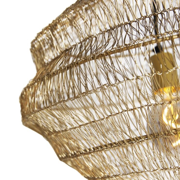 Oosterse hanglamp goud 45 cm x 40 cm - vadi