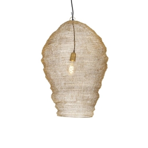 Oosterse hanglamp goud 70 cm - Nidum