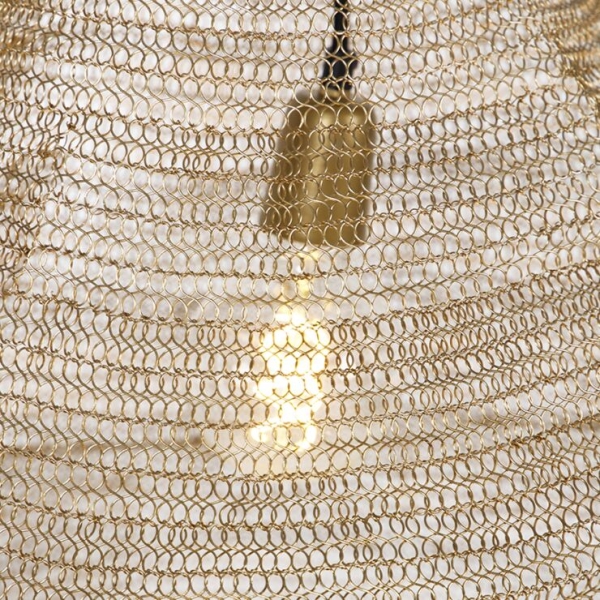 Oosterse hanglamp goud 90 cm - nidum