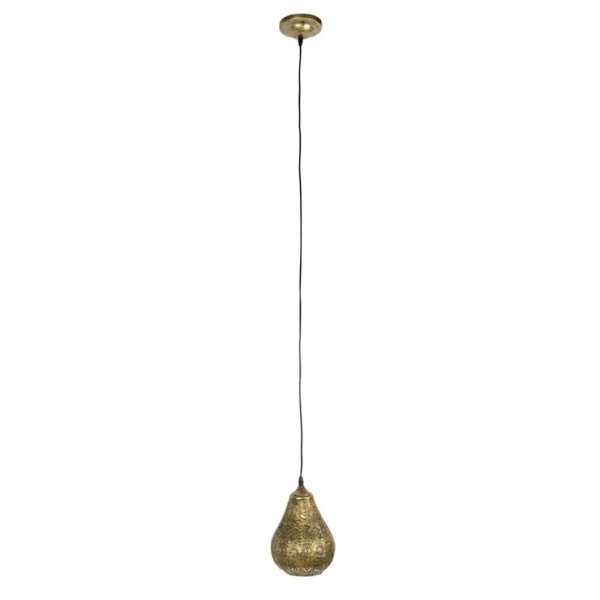 Oosterse hanglamp goud - billa dia