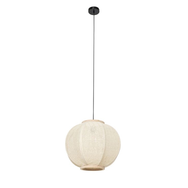 Oosterse hanglamp naturel 48 cm rob 14
