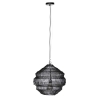 Oosterse hanglamp zwart 45 cm x 40 cm - vadi
