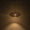 Oosterse hanglamp zwart met goud 60 cm - radiance