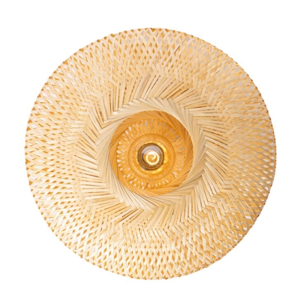 Oosterse plafondlamp bamboe 50 cm - ostrava