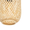 Oosterse vloerlamp bamboe - yvonne