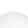 Oosterse wandlamp wit met rotan 20 cm - magna rotan