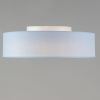 Plafondlamp blauw 40 cm incl. Led - drum led