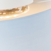 Plafondlamp blauw 40 cm incl. Led - drum led