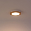 Plafondlamp naturel 17 cm incl. Led 3-staps dimbaar - linda