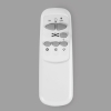 Plafondventilator wit met afstandsbediening - cool 52