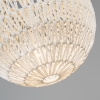 Retro hanglamp wit 40 cm - lina ball 40