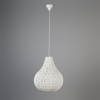 Scandinavische hanglamp wit 45 cm - lina drop