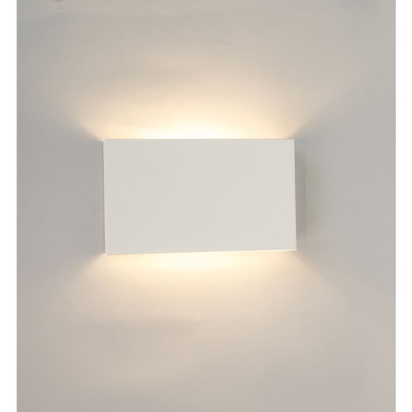 Set van 2 moderne wandlampen wit - otan