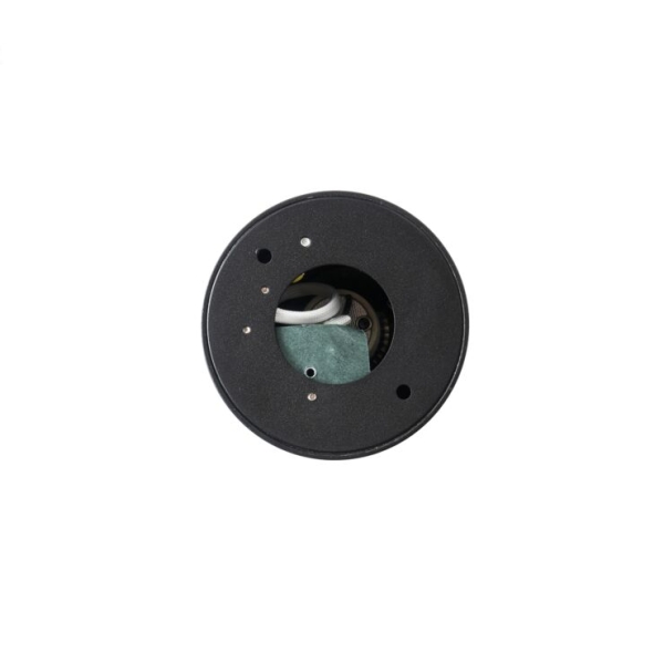 Smart badkamer spot zwart rond ip44 incl. Wifi gu10 - capa