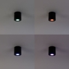 Smart badkamer spot zwart rond ip44 incl. Wifi gu10 capa 14