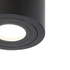 Smart badkamer spot zwart rond ip44 incl. Wifi gu10 - capa