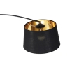 Smart booglamp zwart met goud incl. Wifi a60 - arc basic