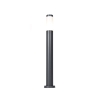 Smart buitenlamp paal antraciet 80 cm incl. Wifi p45 - rox