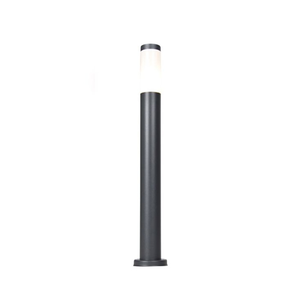 Smart buitenlamp paal antraciet 80 cm incl. Wifi p45 - rox