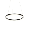 Smart hanglamp zwart 60 cm incl. Led en rgbw - girello
