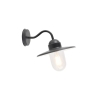 Smart landelijke wandlamp antraciet ip44 incl. Wifi e27 - kansas