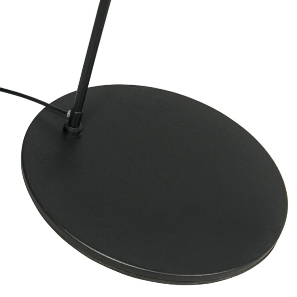 Smart moderne booglamp zwart incl. Wifi g95 - vinossa