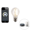 Smart moderne buiten wandlamp antraciet ip44 incl. Wifi p45 - denmark