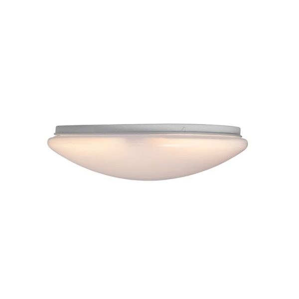 Smart moderne plafondlamp wit 38 cm incl. Led en rgb - iene