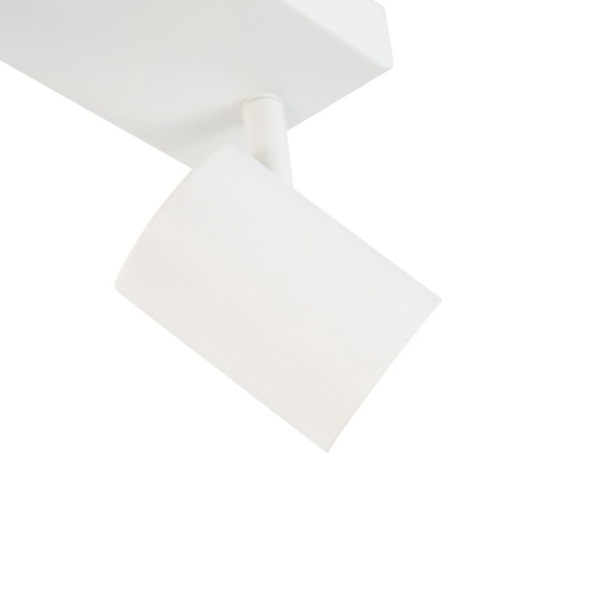 Smart plafondlamp wit rechthoekig incl. 2 wifi gu10 - jeana