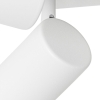 Smart plafondlamp wit vierkant incl. 4 wifi gu10 - jeana
