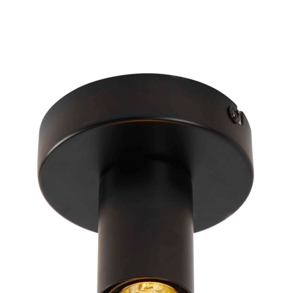 Smart plafondlamp zwart incl. Wifi g95 - facile