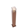 Smart staande buitenlamp roestbruin 70 cm incl. Wifi p45 - denmark
