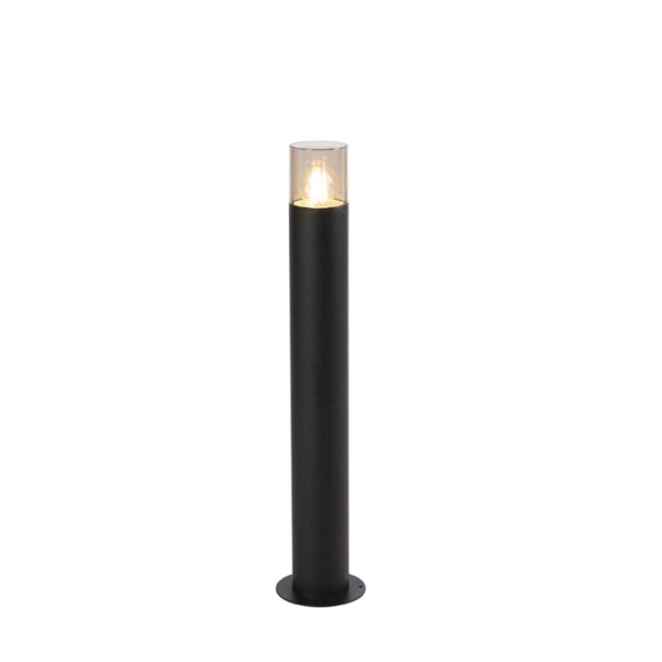 Smart staande buitenlamp zwart 70 cm incl. Wifi p45 - odense