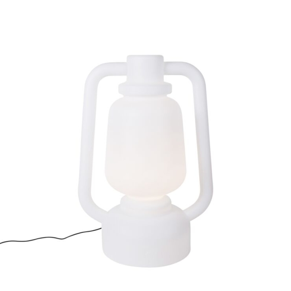 Smart vloerlamp wit 110 cm incl. Wifi g95 - storm extra large