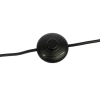 Smart vloerlamp zwart met smoke glas incl. 3 wifi p45 - vidro