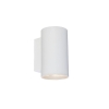 Smart wandlamp rond wit incl. 2 wifi gu10 - sandy