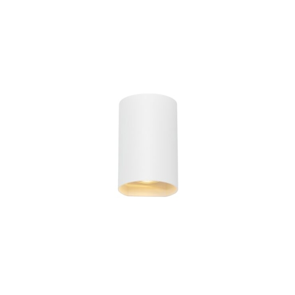 Smart wandlamp wit rond incl. 2 wifi gu10 - sabbir