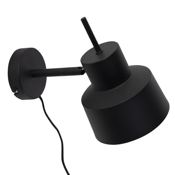 Smart wandlamp zwart incl. Wifi a60 - chappie