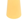 Tafellamp geel incl. Led oplaadbaar en 3-staps touch dimmer ip44 - daniel