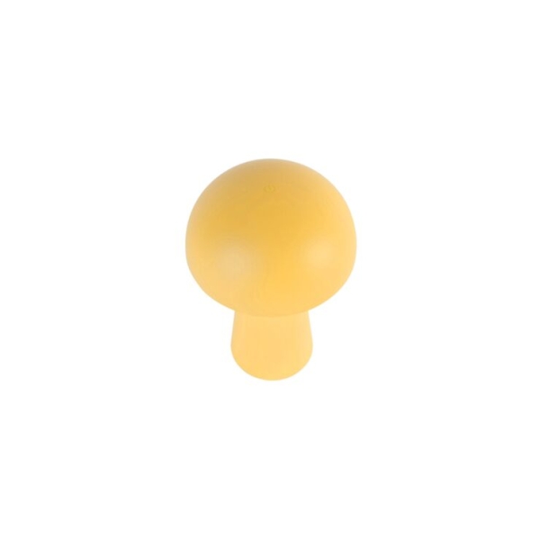 Tafellamp geel incl. Led oplaadbaar en 3-staps touch dimmer ip44 - daniel