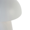 Tafellamp grijs incl. Led oplaadbaar en 3-staps touch dimmer ip44 - daniel