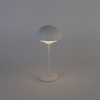 Tafellamp wit incl. Led oplaadbaar en 3-staps touch dimmer - maureen