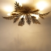 Vintage smart plafondlamp goud 70 cm incl. 5 wifi b35 - botanica