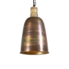 Vintage hanglamp koper met goud - burn