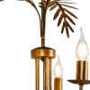 Vintage kroonluchter goud 5-lichts - botanica