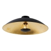 Vintage plafondlamp zwart met goud 60 cm - Emilienne